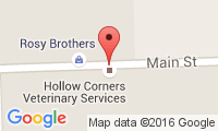 Hollow Corners Veterinary Services Location
