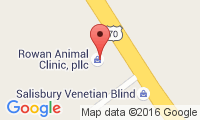 Rowan Animal Clinic Location