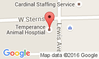 Temperance Animal Hospital Location