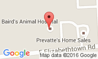 Baird's Animal Hospital Location