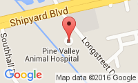 Pine Valley Animal Hospital Location