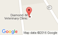 Diamond-M Veterinary Clinic Location