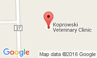 Koprowski Veterinary Clinic Location