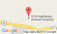 Vca Highlands Animal Hospital Location