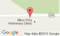 Metz Petz Veterinary Clinic Location