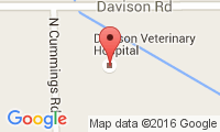 Davison Veterinary Hospital Location