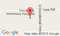 Tecumseh Veterinary Hospital Location