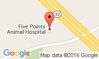 Five Points Animal Hospital Location