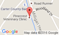 Pinecrest Veterinary Clinic Location