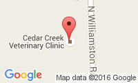 Cedar Creek Veterinary & Exotic Bird Clinic Location