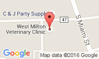 West Milton Veterinary Clinic Location