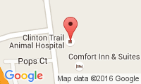 Clinton Trail Animal Hospital Location