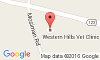 Western Hills Veterinary Clinic Location