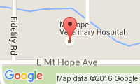 Mount Hope Veterinary Hospital Location