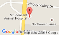 Mt Pleasant Animal Hospital Location