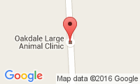 Oakdale Large Animal Clinic Location