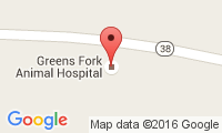 Greens Fork Animal Hospital Location