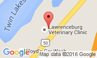 Lawrenceburg Veterinary Clinic Location