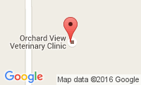 Orchard View Veterinary Clinic Location
