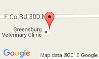 Greensburg Veterinary Clinic Location