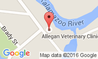Allegan Veterinary Clinic Location