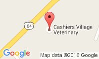 Cashiers Village Veterinary Clinic Location