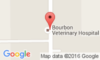 Bourbon Veterinary Hospital Location