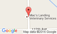 Macs Landing Veterinary Services Location