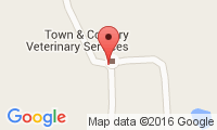 Town & Country Veterinary Services Location