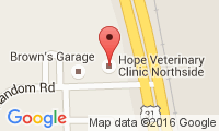 Hope Veterinary Clinic Location