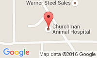 Churchman Animal Hospital Location