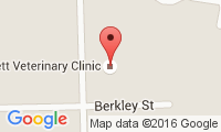 Parrett Veterinary Clinic Location