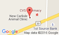New Carlisle Animal Clinic Location