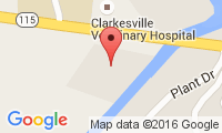 Clarkesville Veterinary Clinic Location