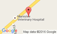 Manistee Veterinary Hospital Location