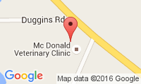 Mc Donald Veterinary Clinic Location