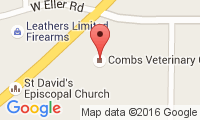 Combs Veterinary Clinic Location