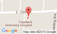 Copeland Veterinary Hospital Location