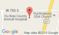 Dubois Country Animal Hospital Location
