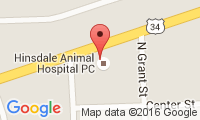 Hinsdale Animal Hospital Location