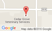Cedar Grove Veterinary Services Location