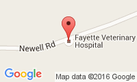 Fayette Veterinary Hospital Location