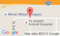 St Joseph Animal Hospital Location