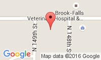 Brook-Falls Veterinary Hospital Location