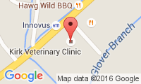 Kirk Veterinary Clinic Location