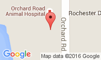 Orchard Road Animal Hospital Location