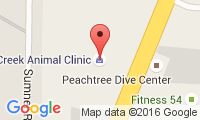 Flat Creek Animal Clinic Location