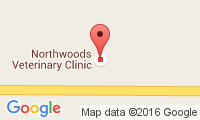 Northwoods Veterinary Center Location