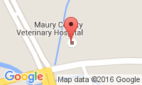 Maury County Veterinary Hospital Location
