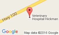 Hickman Veterinary Hospital Location